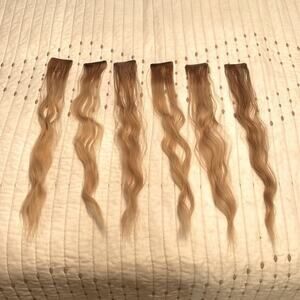 EasiPro hair extensions 6 sandwiches is 12 individual pieces